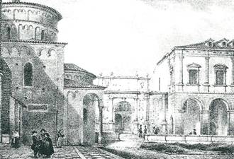 1842 – Autore G B CECCHINI – Piazza del Duomo.jpg